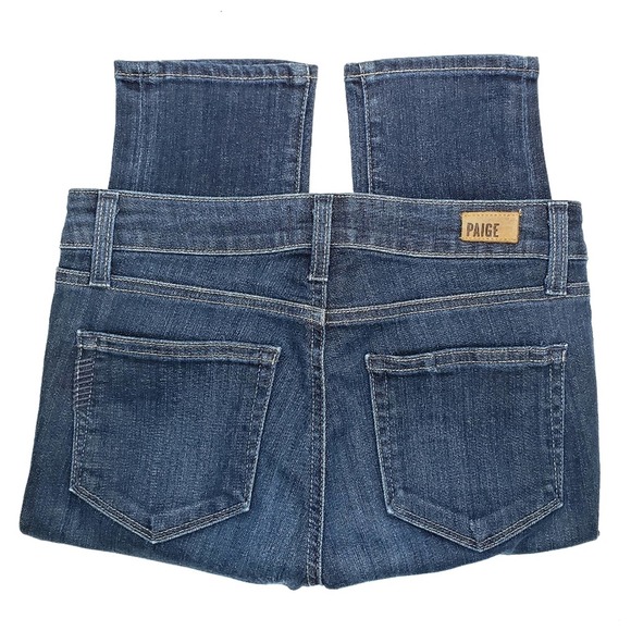 PAIGE Skyline Skinny Jeans in Trinity Wash - Picture 4 of 9